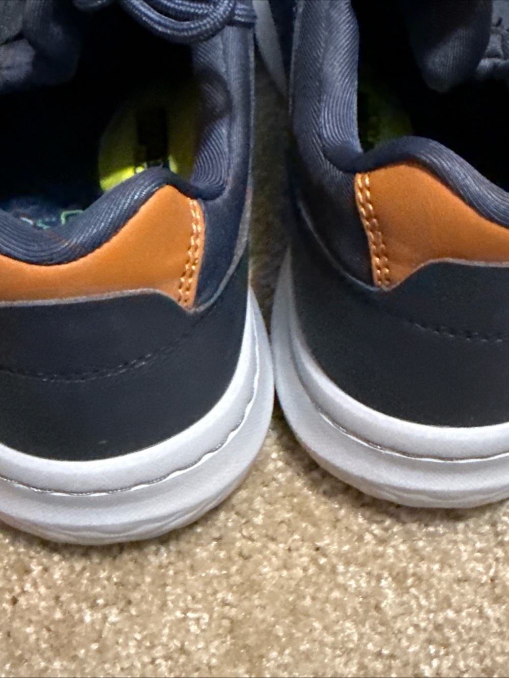 NEW Skechers Shoes Mens 9 Delson Sneakers Blue Mesh Classic Fit Lace Up SN58876 - Picture 5 of 9